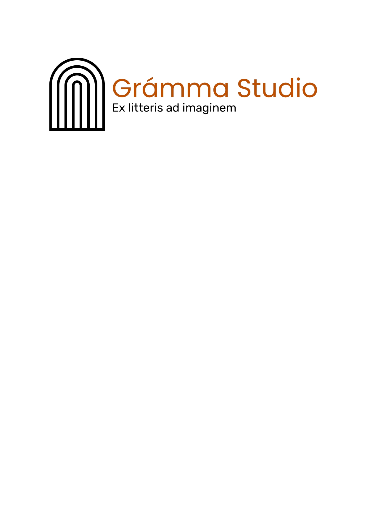 Logo Grámma Studio